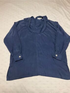 Vintage St. Germain Paris 100% Silk Tunic. Size XL